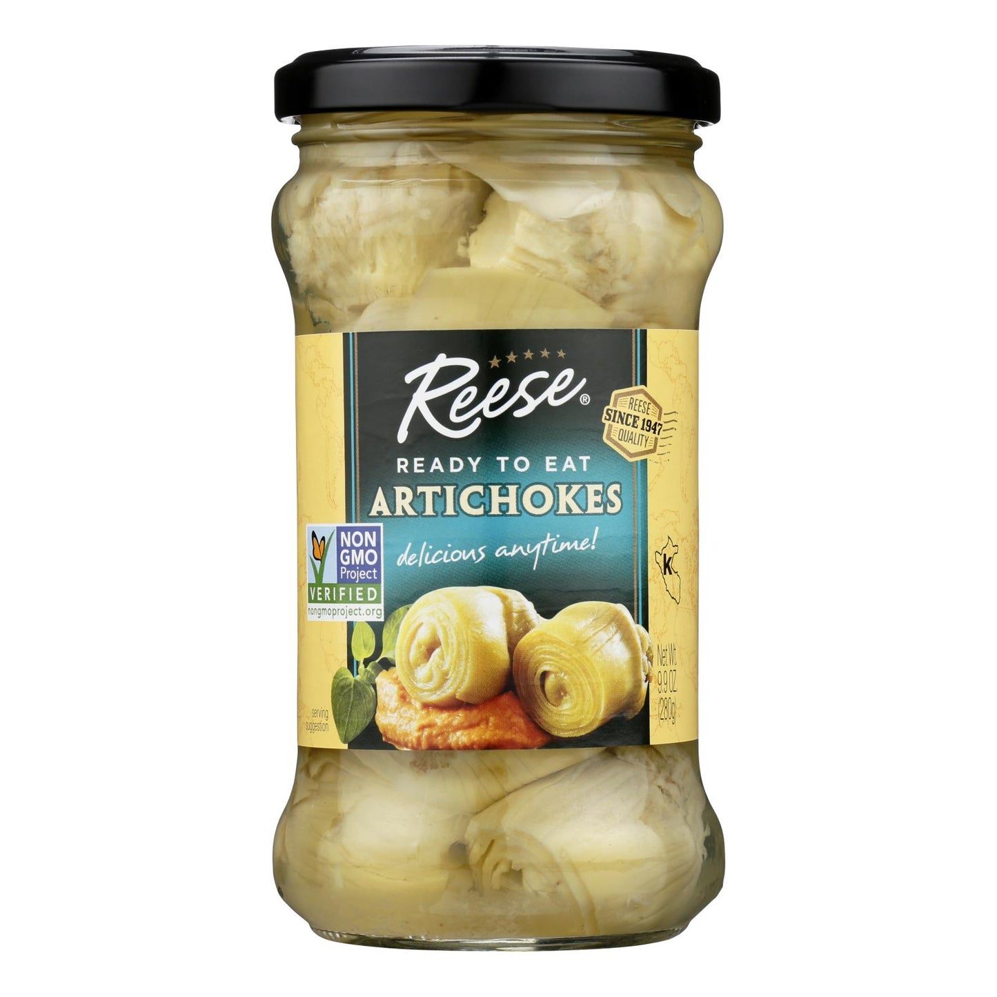 Reese Artichokes - Case Of 12 - 9.9 Oz