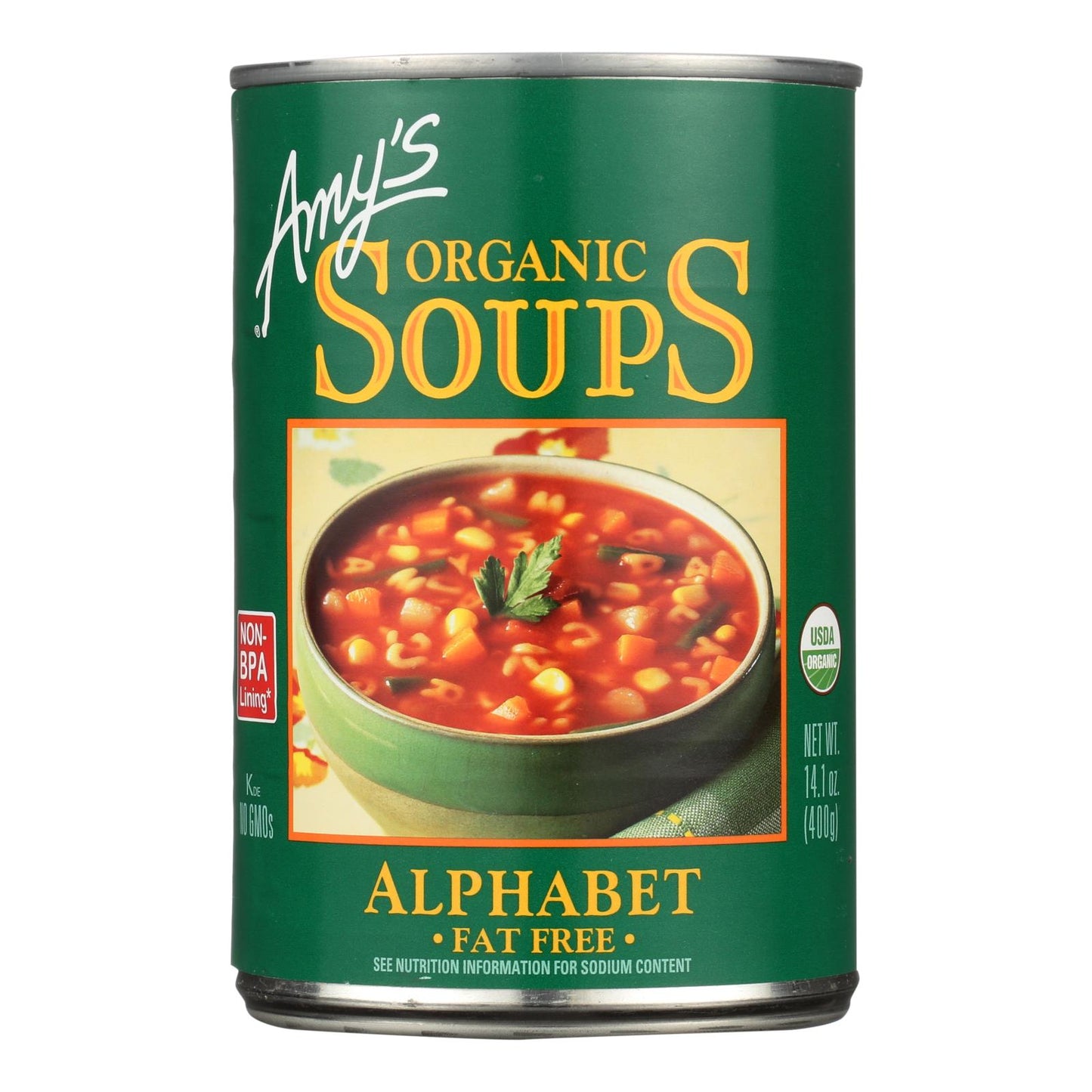 Amy's - Organic Alphabet Soup - Case Of 12 - 14.1 Oz