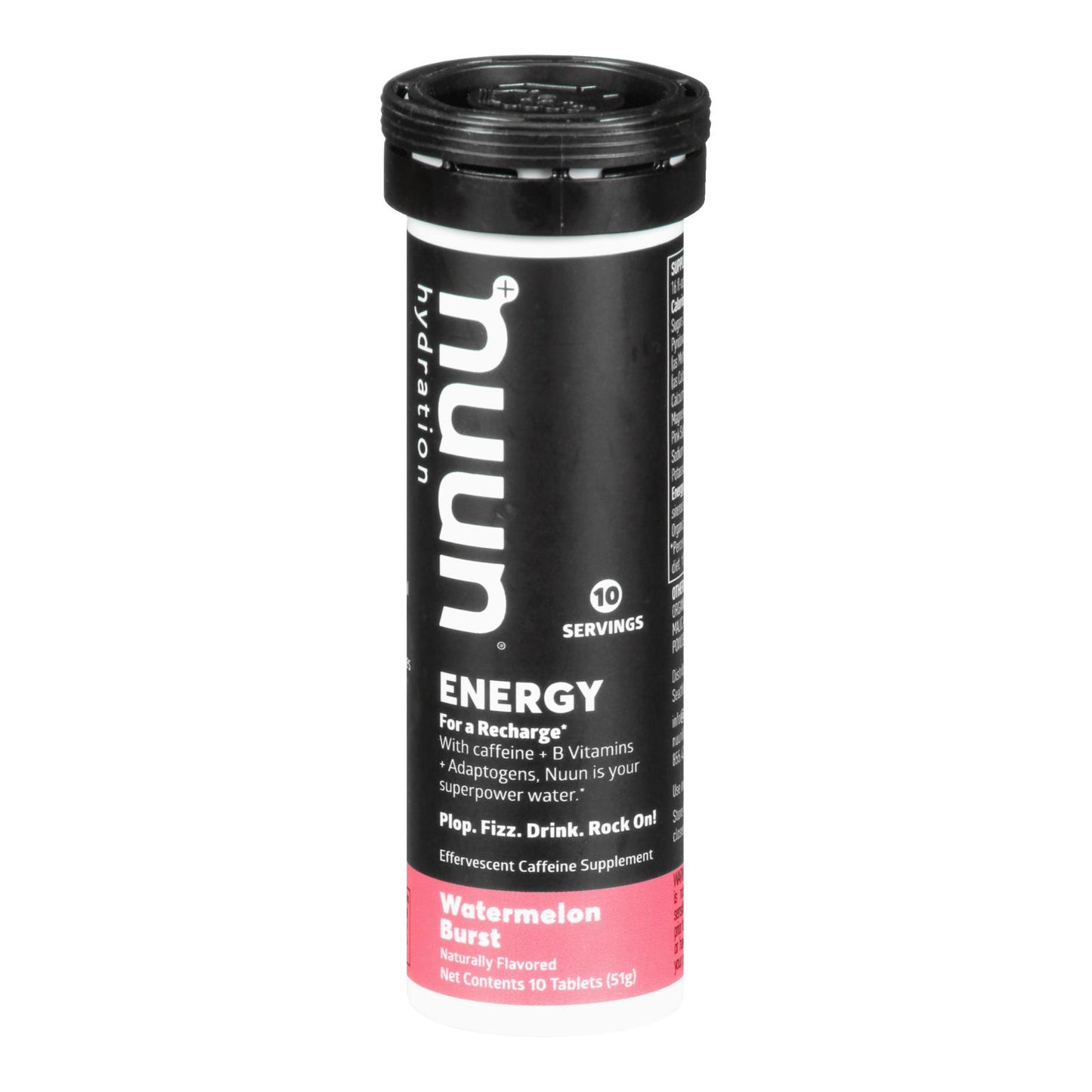 Nuun Hydration - Energy Watermelon Burst - Case Of 8 - 10 Ct