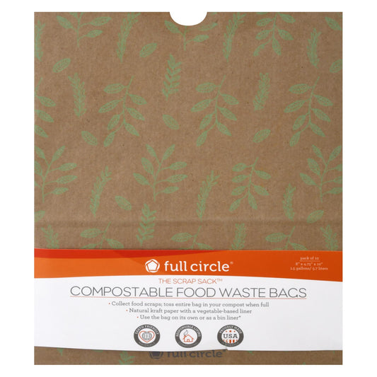 Full Circle Home - Fd Waste Bags Compst Cdu - Case Of 6-10 Count