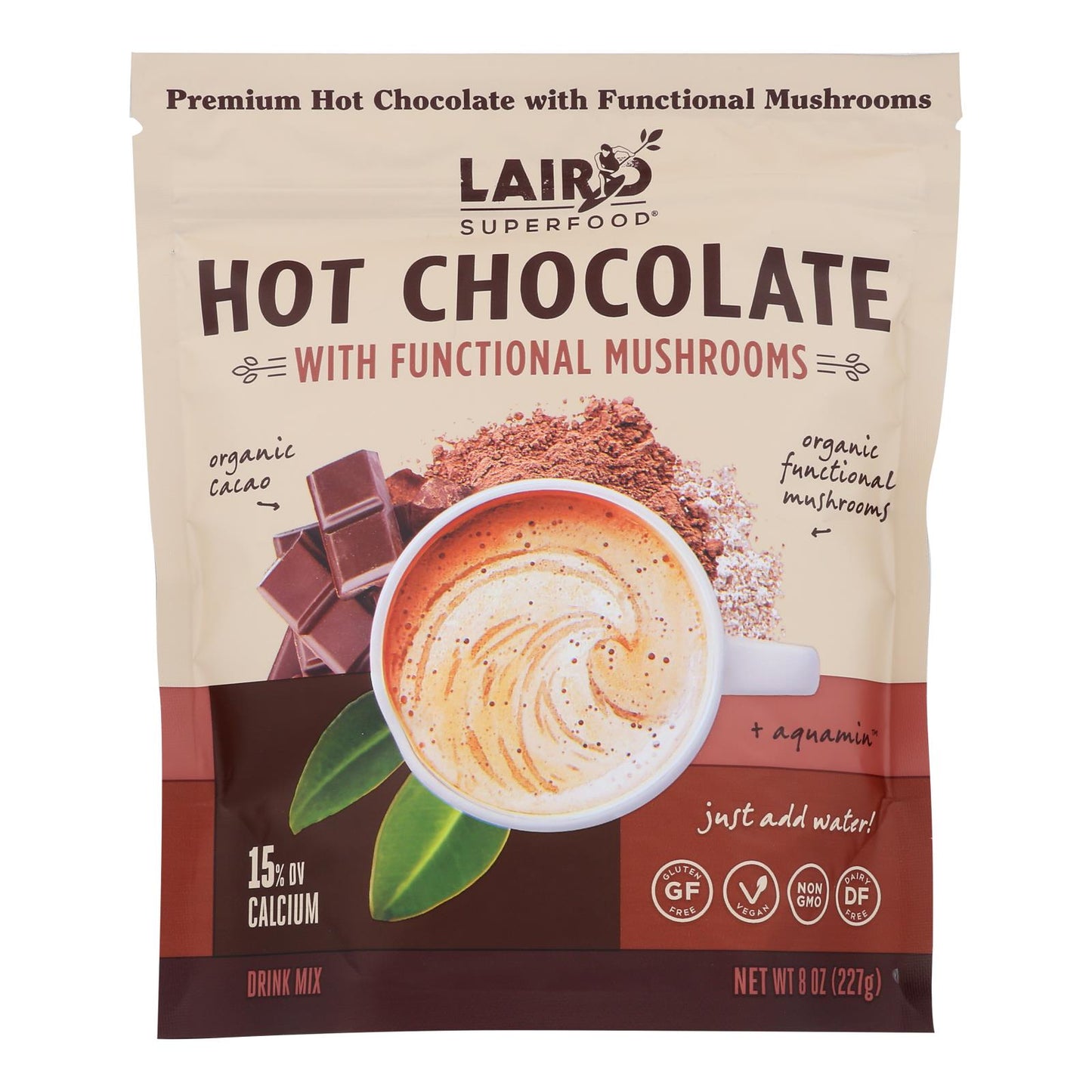 Laird Superfood - Sprfd Hot Chocolate Mshroom - Case Of 6-8 Oz