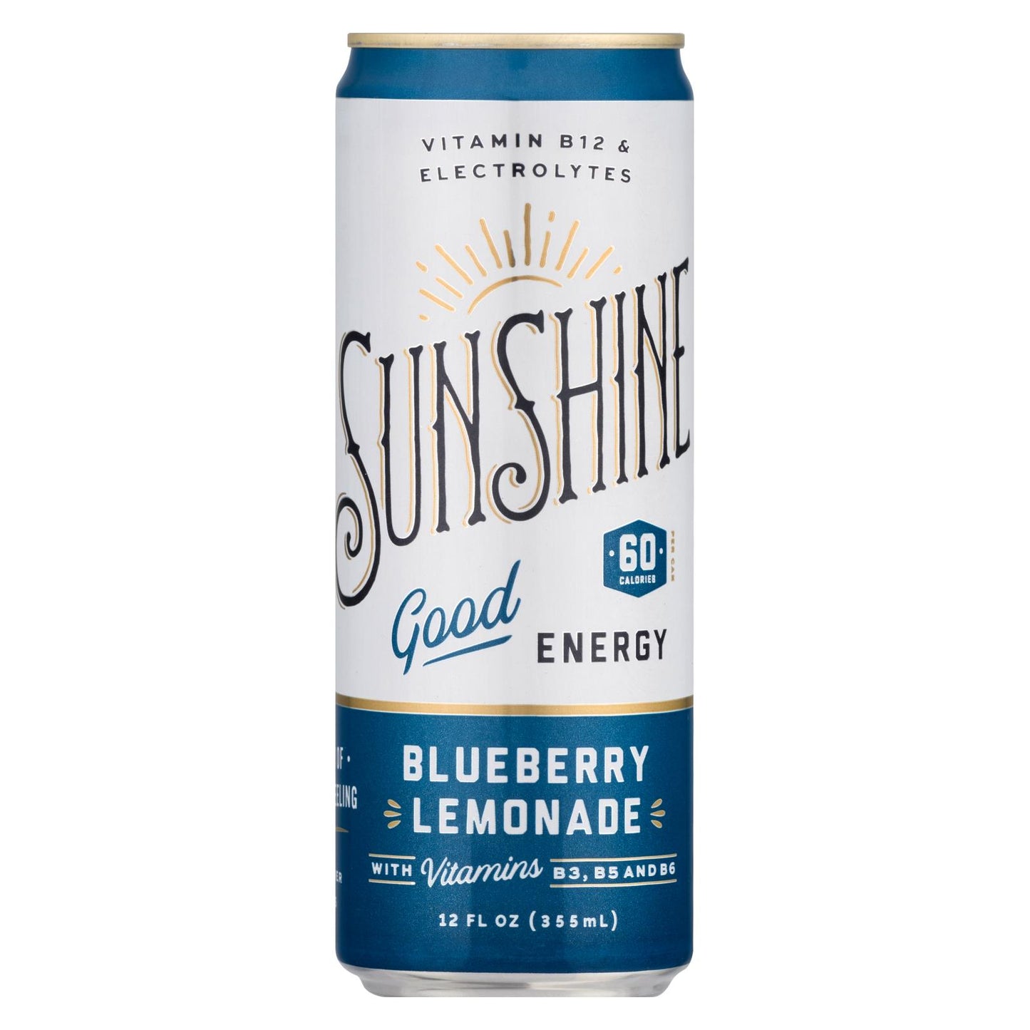 Sunshine Beverages - Soda Bluberry Lemonade - Case Of 12-12 Fz