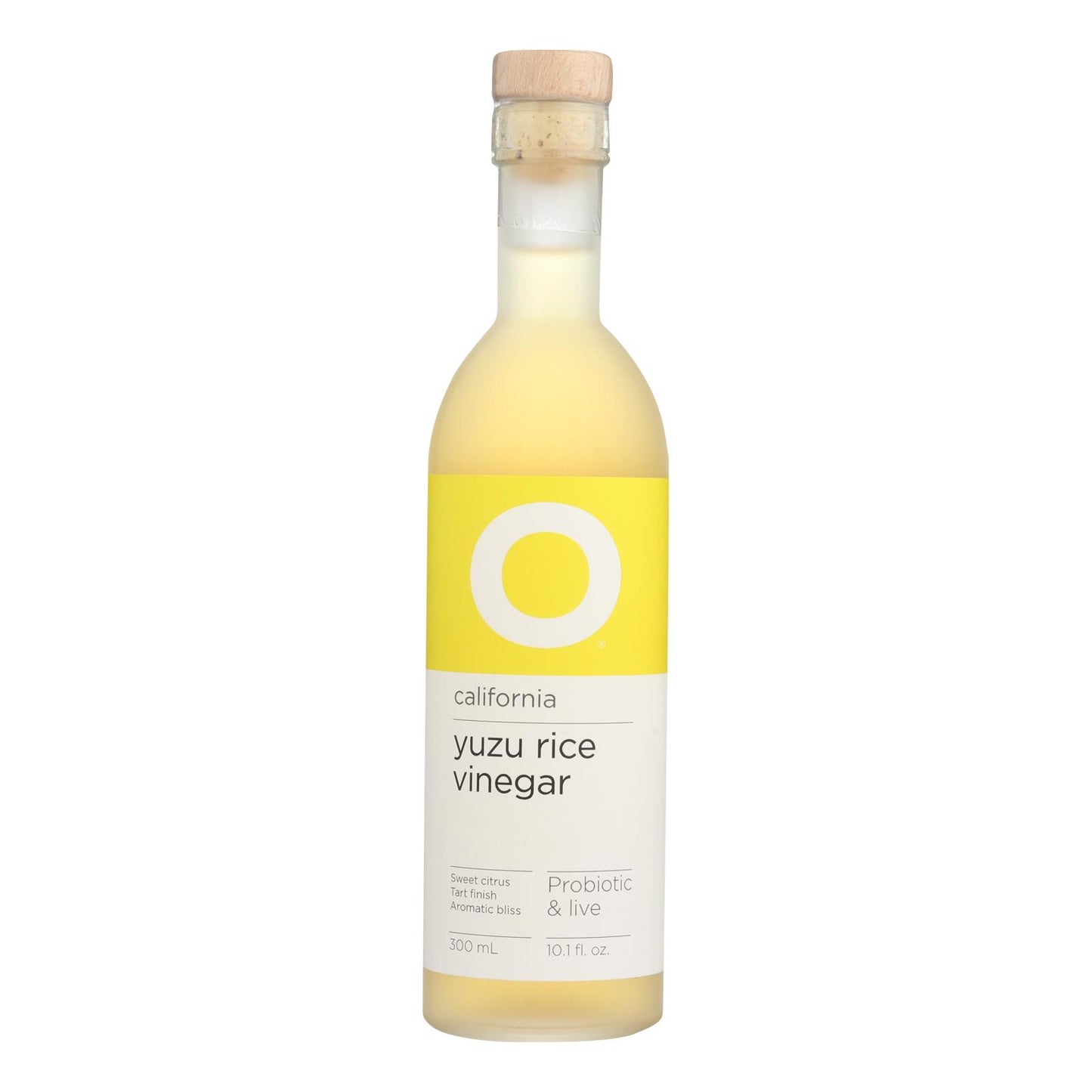 O® California Yuzu Rice Vinegar - Case Of 6 - 10.1 Fz