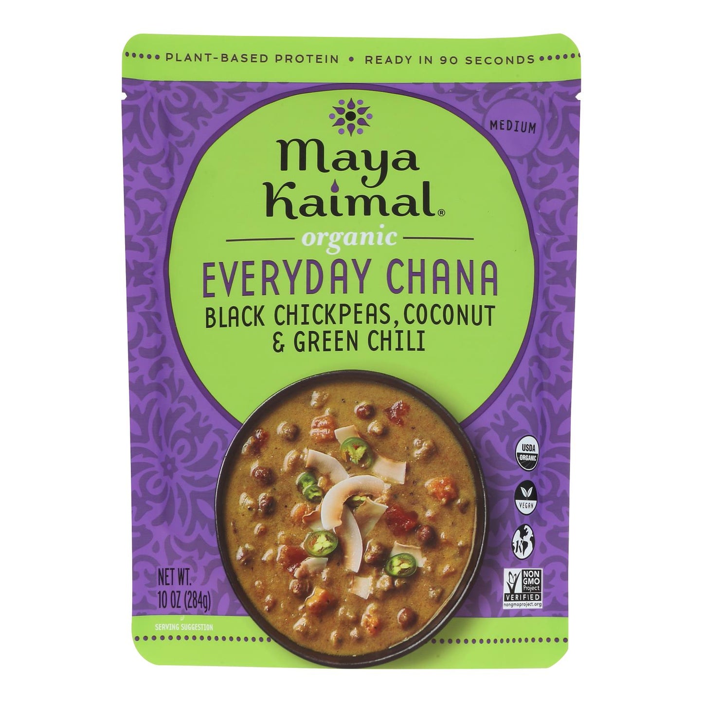 Maya Kaimal - Chana Chckp Coconut Chl - Case Of 6-10 Oz