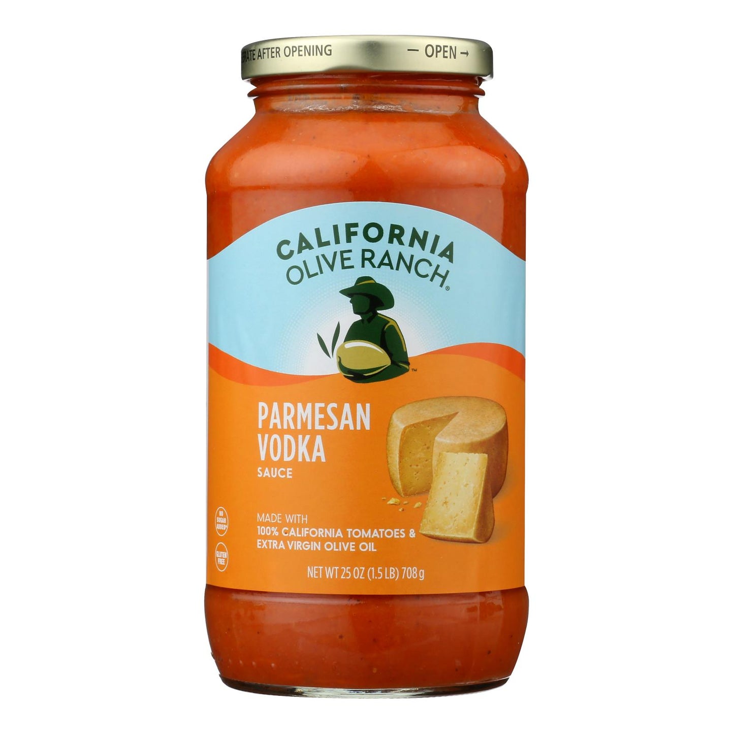 California Olive Ranch - Psta Sauce Parm Vodka - Case Of 6-25 Oz