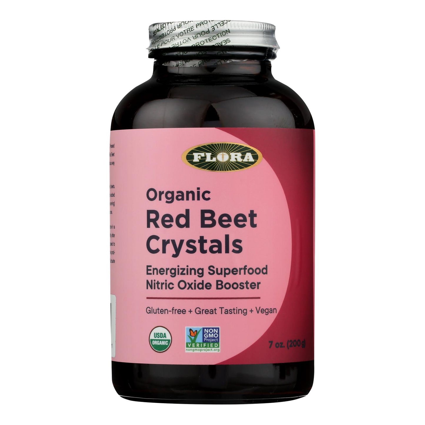 Flora - Red Beet Crystals - 1 Each-7 Oz