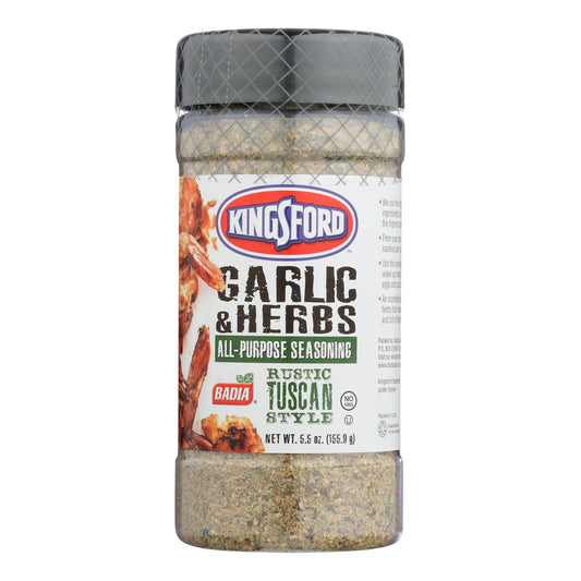 Badia Spices All-purpose Seasoning Garlic & Herbs - Case Of 6 - 5.5 Oz