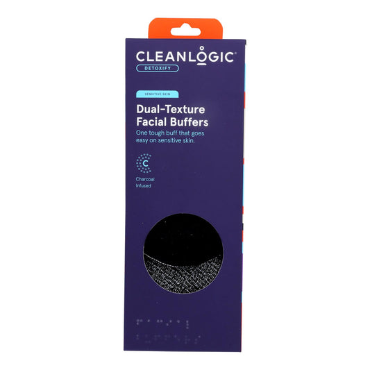 Cleanlogic - Face Bffr Dtx Chrcl Dual - 1 Each-3 Ct