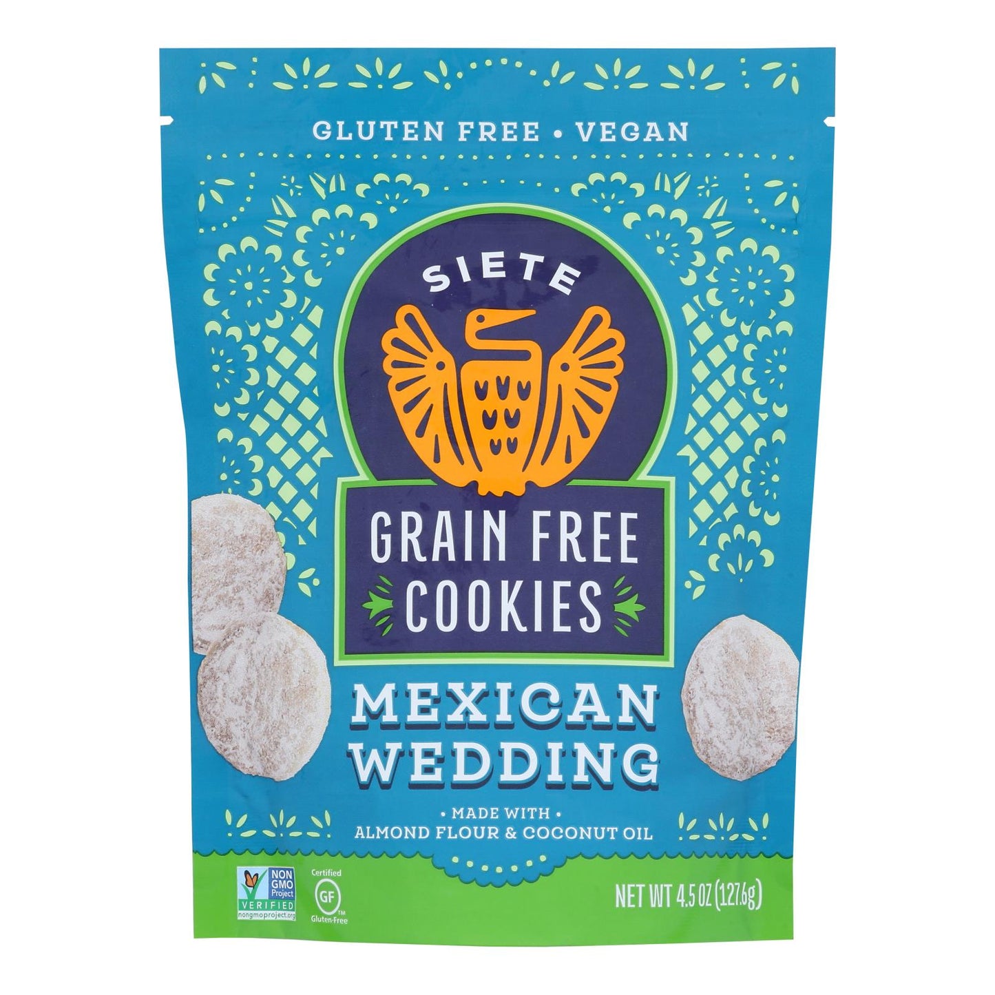 Siete - Cookie Mexican Wedding - Case Of 10-4.5 Oz