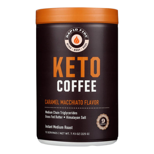 Rapid Fire - Coffee Keto Cnstr Caramel Macc - 1 Each-7.93 Oz