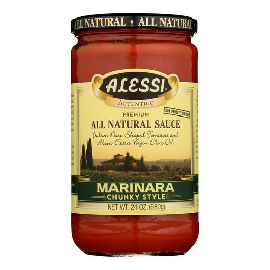 Alessi, Premium All Natural Marinara Sauce - Case Of 6 - 24 Oz