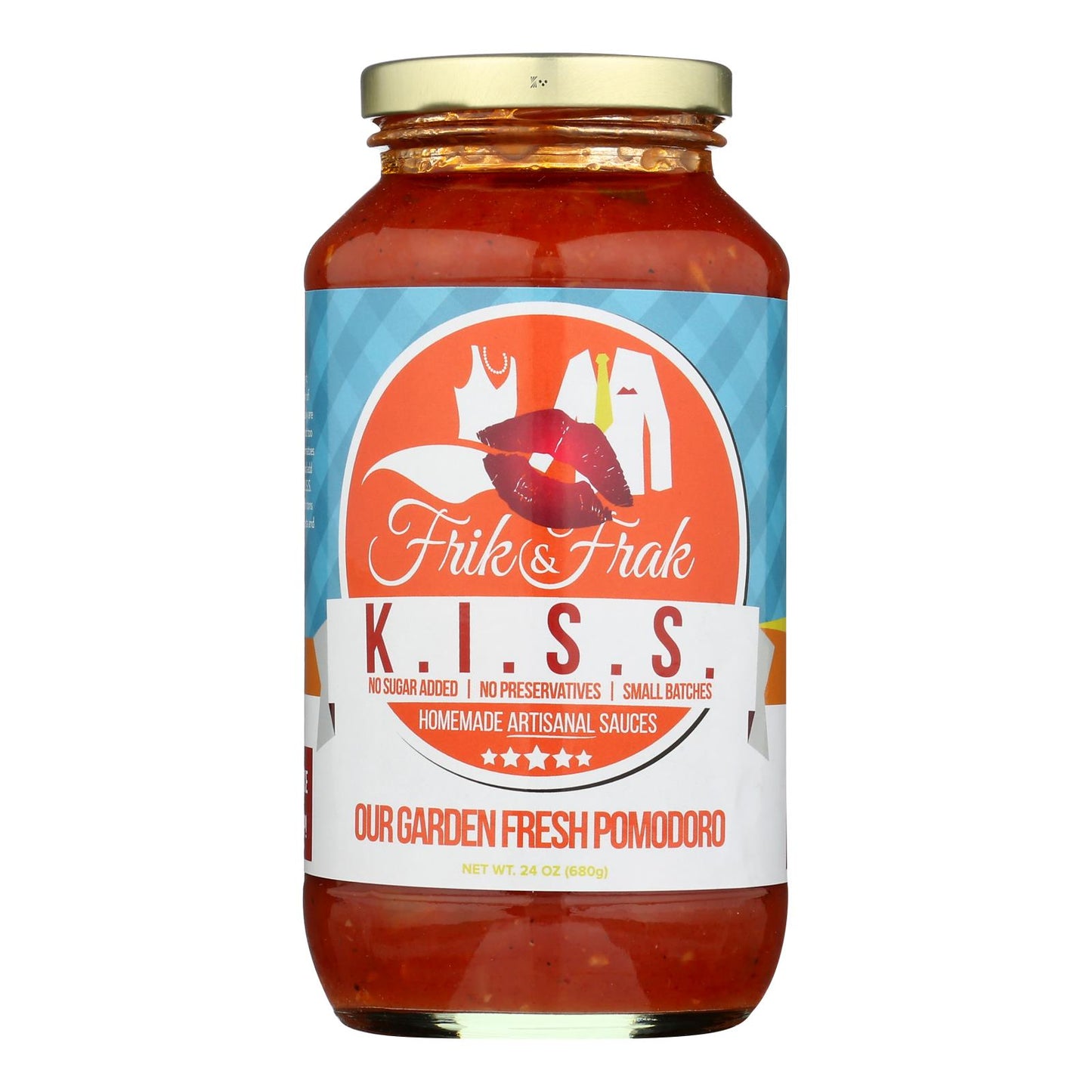 Frik And Frak - Sauce K.i.s.s. - Case Of 6-24 Oz