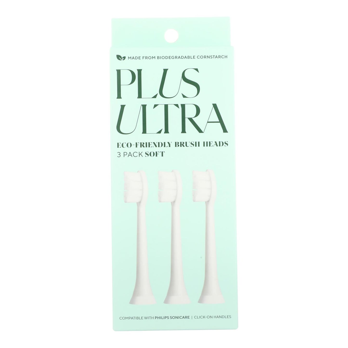 Plus Ultra - Tbrush Heads Echo 3pk - Case Of 4-3 Ct