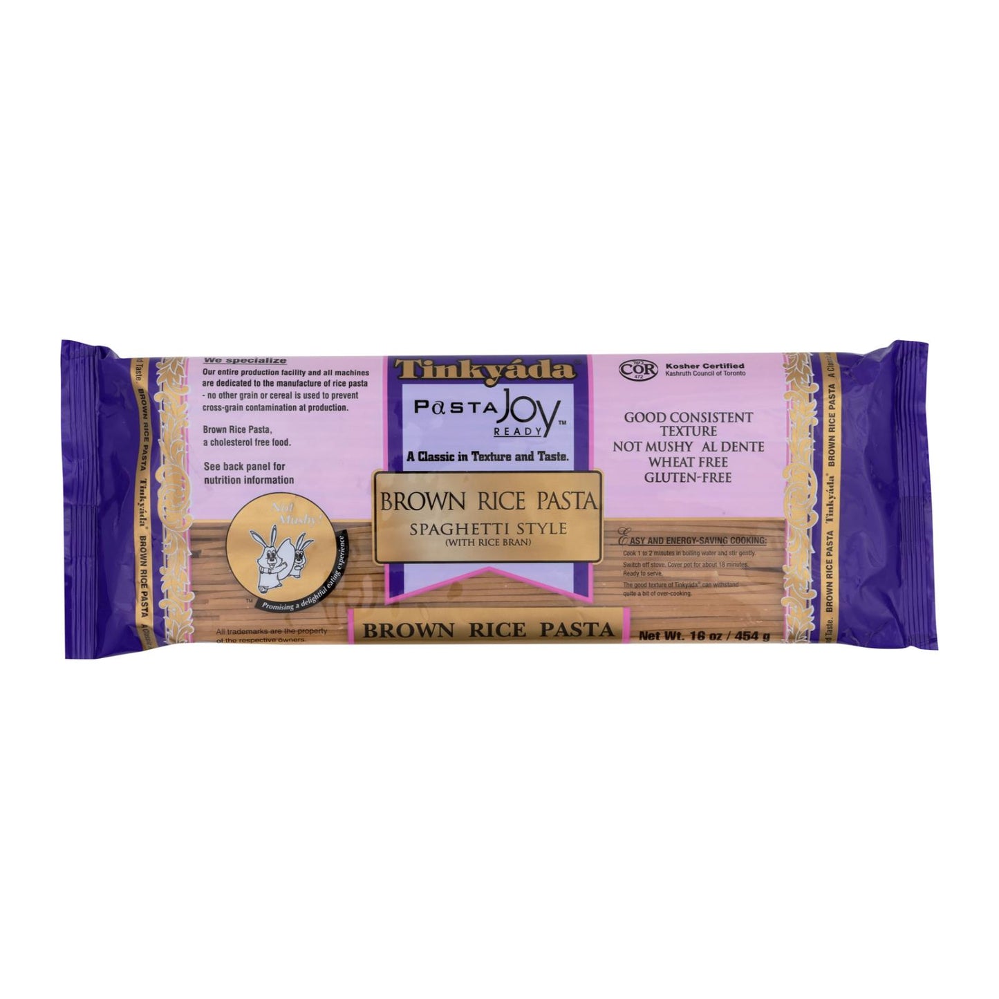 Tinkyada Brown Rice Spaghetti - Case Of 12 - 16 Oz