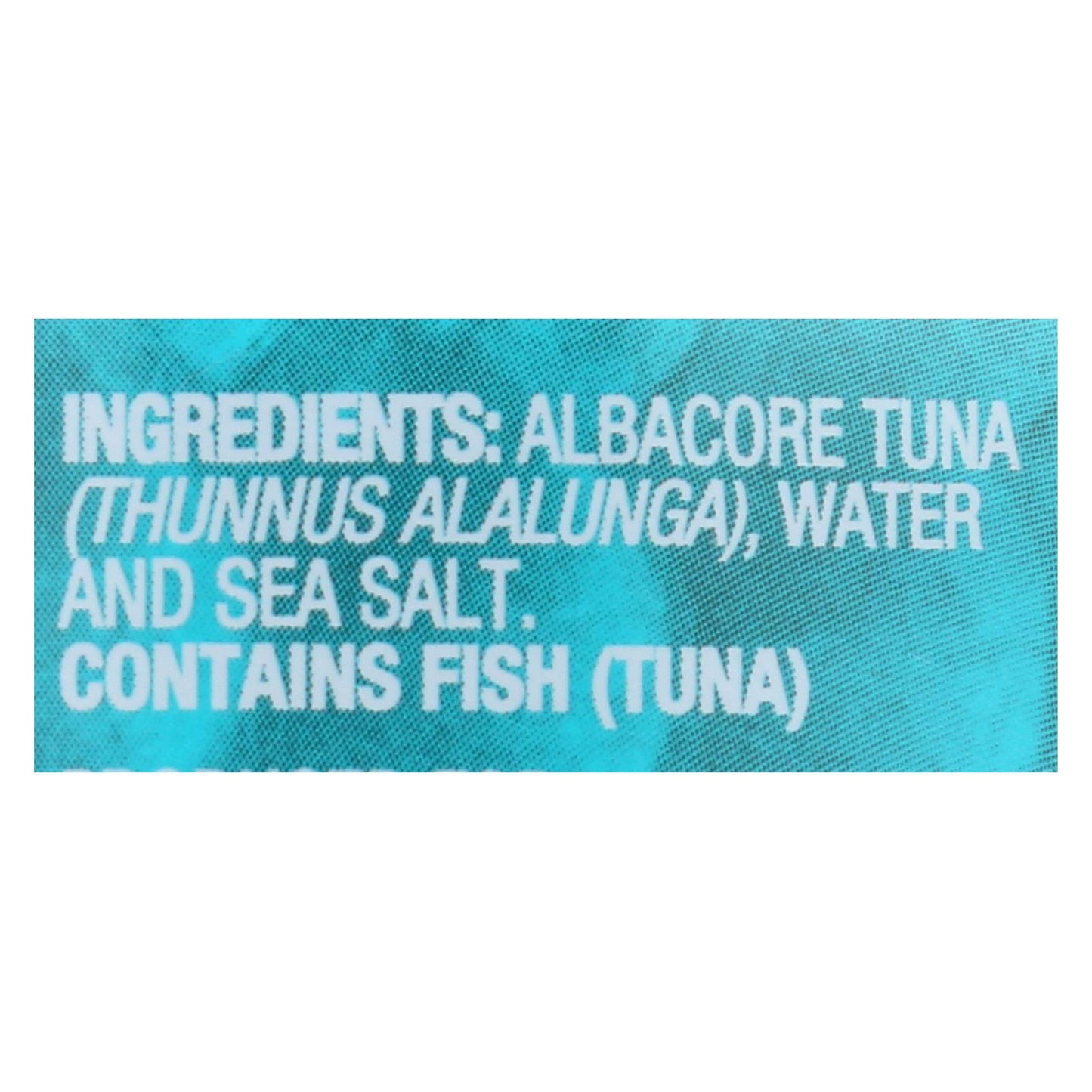 Sustainable Seas - Tuna Albcore Chnk In H2o - Case Of 12 - 5 Oz