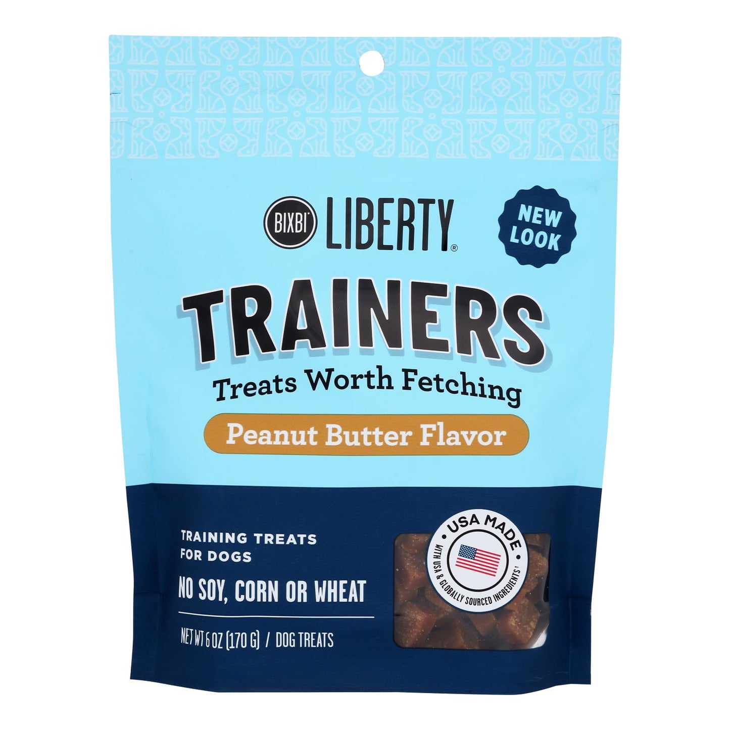 Bixbi - Trainers Treats Peanut Butter - Case Of 8-6 Oz