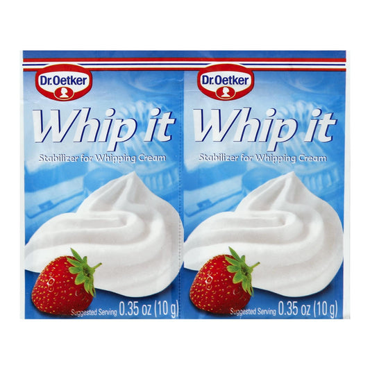 Dr. Oetker Organics Whip It - 2 Count - .35 Oz - Case Of 30