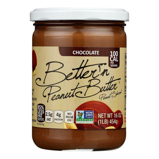 Better 'n Peanut Butter Peanut Butter - Case Of 6 - 16 Oz