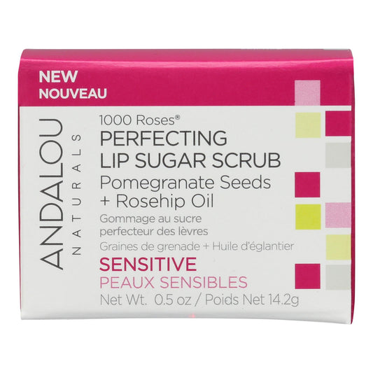 Andalou Naturals - Lip Sugar Scrub - 1 Each-0.5 Oz