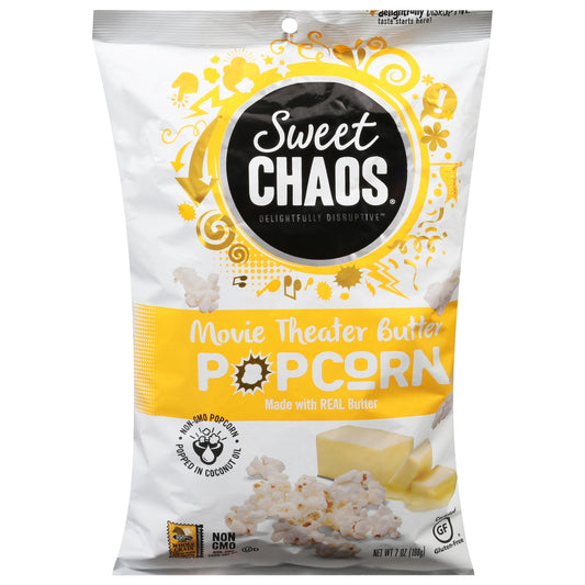 Sweet Chaos - Pcrn Butter Movie Theater - Case Of 8-7 Oz