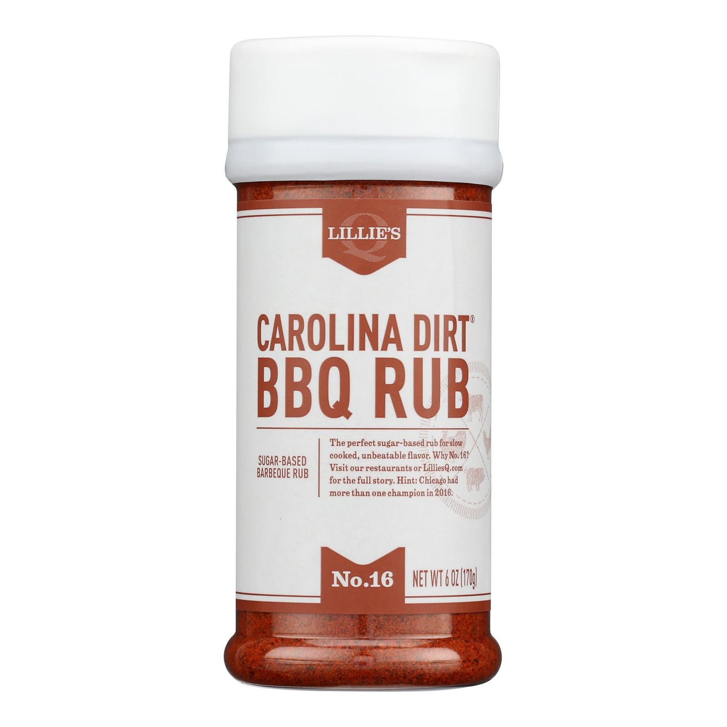 Lillies Q - Rub Carolina Dirt - Case Of 6-6 Oz