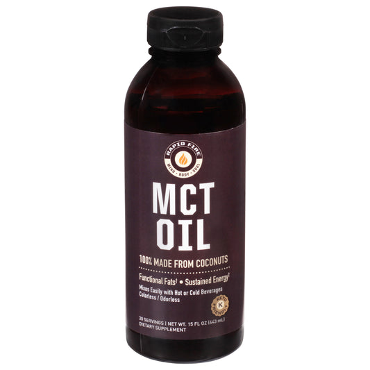 Rapid Fire - Mct Oil 100% Coconut - 1 Each-15 Fz