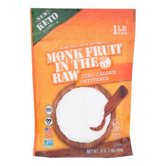 In The Raw - Monk Fruit In Rw W/erythrtl - Case Of 8-16 Oz