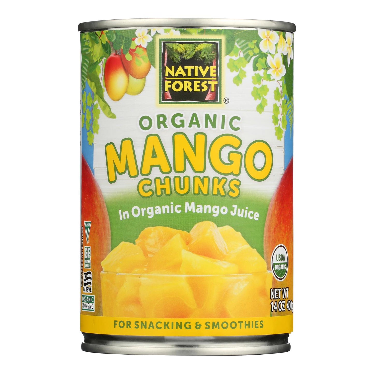 Native Forest Juice - Mango Chunks - Case Of 6 - 14 Oz.