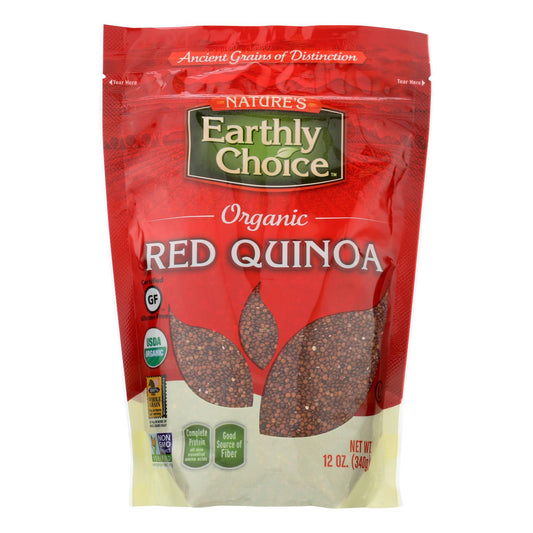 Nature's Earthly Choice Premium Red Quinoa - Case Of 6 - 12 Oz.