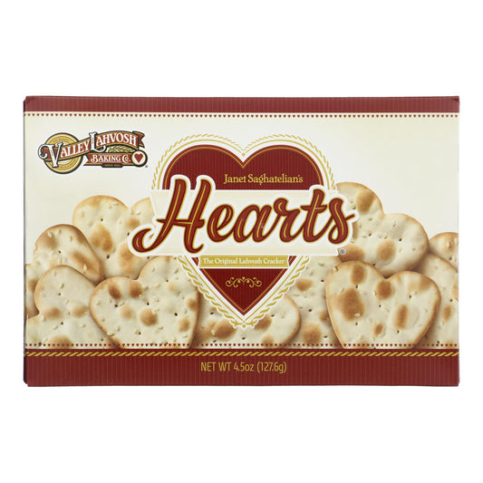 Valley Lahvosh - Hearts Original - Case Of 12-4.5 Oz