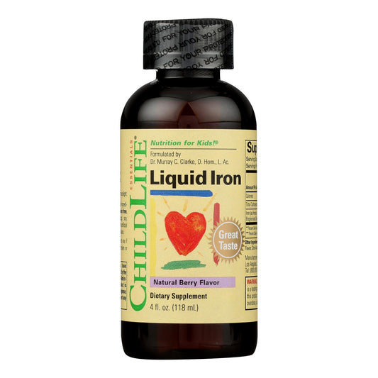 Childlife Essentials - Supp Ntrl Iron Berry Lquid - 1 Each-4 Fz