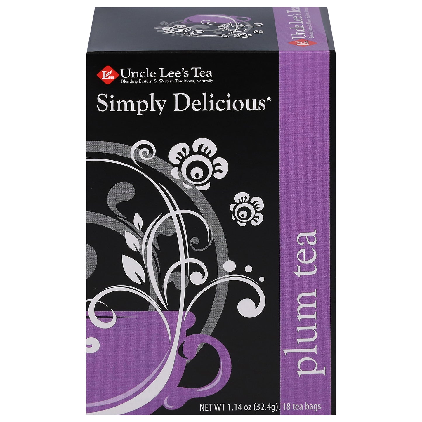 Uncle Lee's Tea - Tea Simply Del Plum - 1 Each - 18 Bag