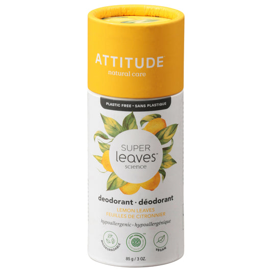 Attitude - Deodorant Spr/lv Lemon - 1 Each-3 Oz