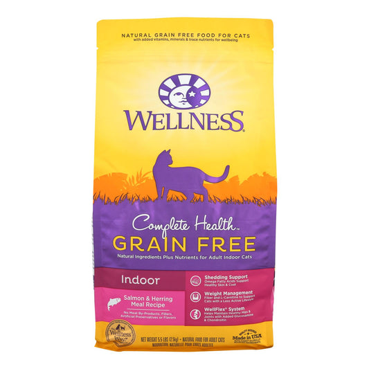 Wellness Pet Products - Cmplt Hlth Meal Salm/hrng - Case Of 4 - 5.5 Lb