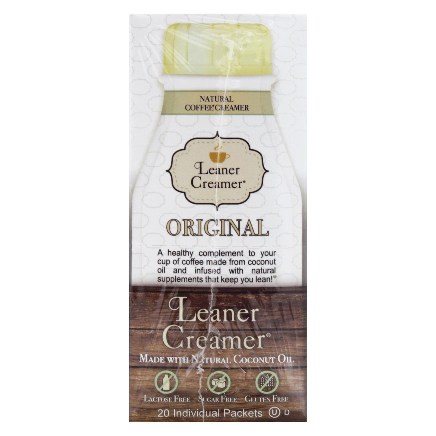 Leaner Creamer - Creamer Original Single Srv - Case Of 6-20 Ct