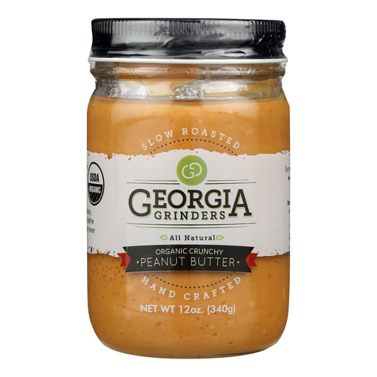 Georgia Grinders - Pntbtr Crnchy Allnat - Case Of 12-12 Oz