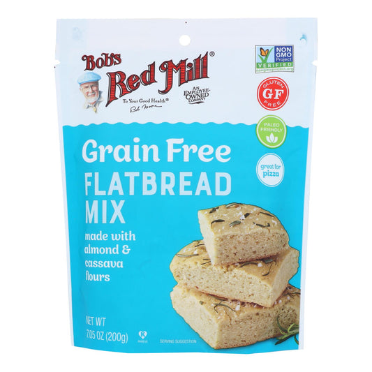 Bob's Red Mill - Flatbread Mix Grf - Case Of 5-7.05 Oz