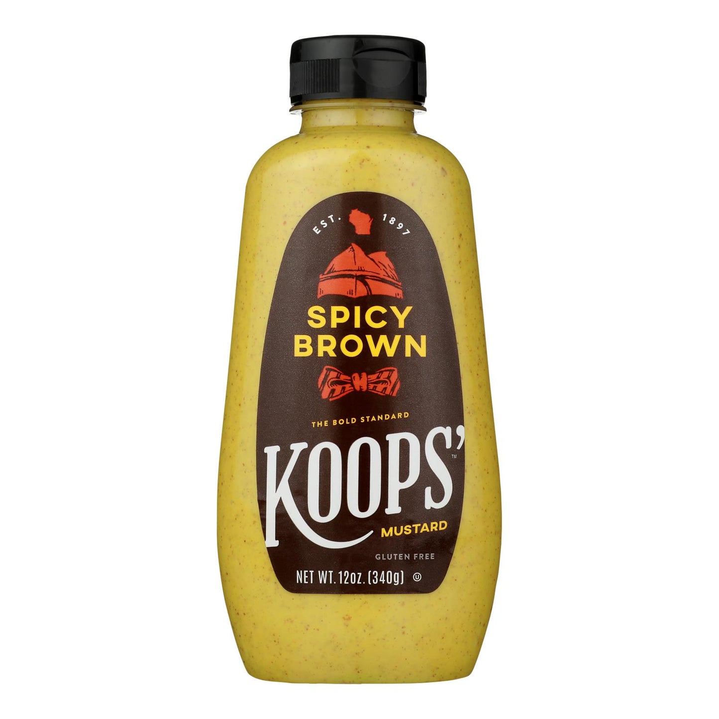 Koops' - Mustard Deli Style - Case Of 12 - 12 Oz