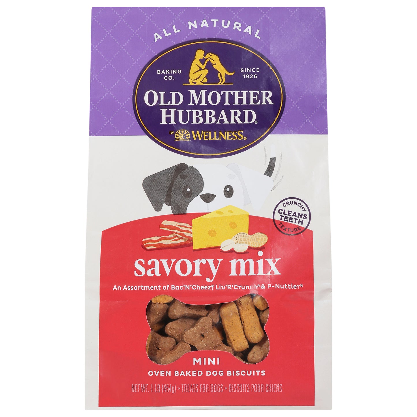 Old Mother Hubbard - Biscuits Savory Mix Mini - Case Of 4-16 Oz