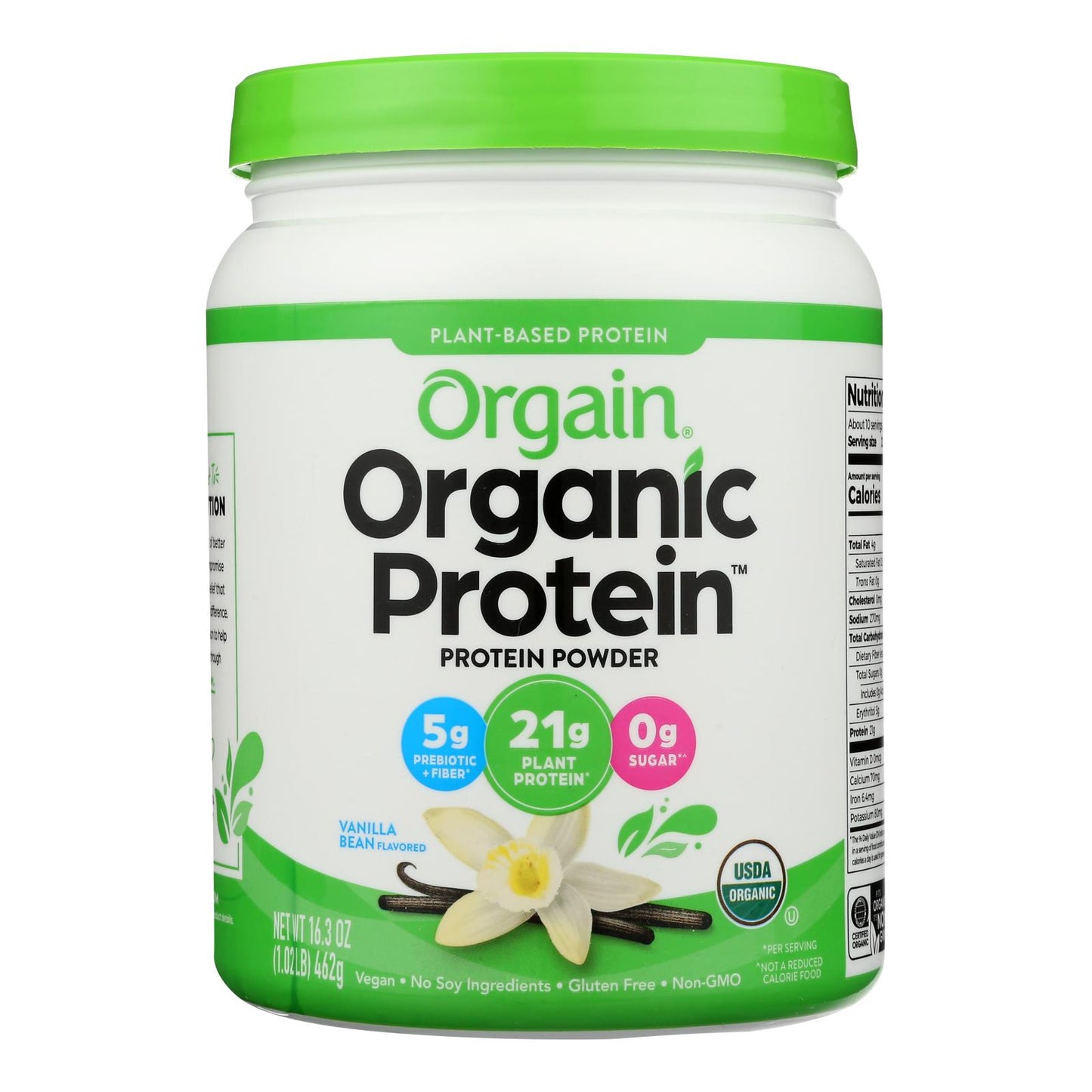 Orgain Organic Plant  Based Protein Powder  - 1 Each - 1.02 Lb