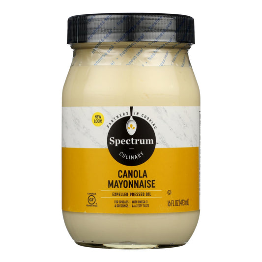 Spectrum Naturals Mayonnaise - Canola - 16 Oz - Case Of 12