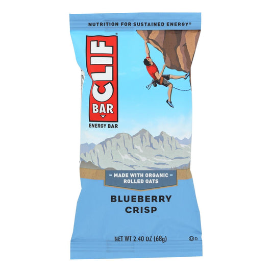 Clif Bar - Organic Blueberry Crisp - Case Of 12 - 2.4 Oz