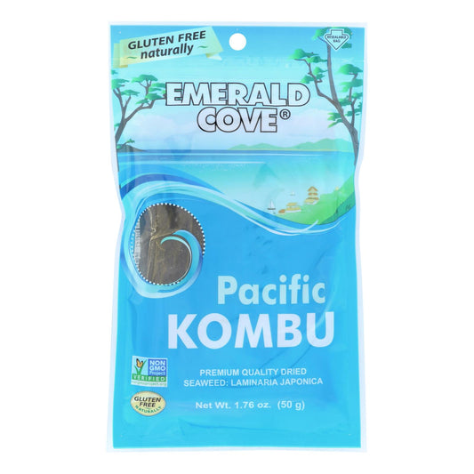 Emerald Cove Sea Vegetables - Pacific Kombu - Silver Grade - 1.76 Oz - Case Of 6