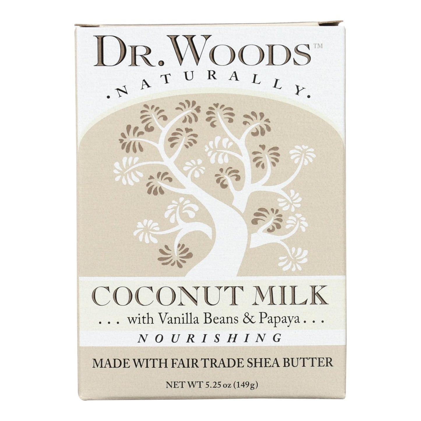 Dr. Woods Bar Soap Coconut Milk - 5.25 Oz