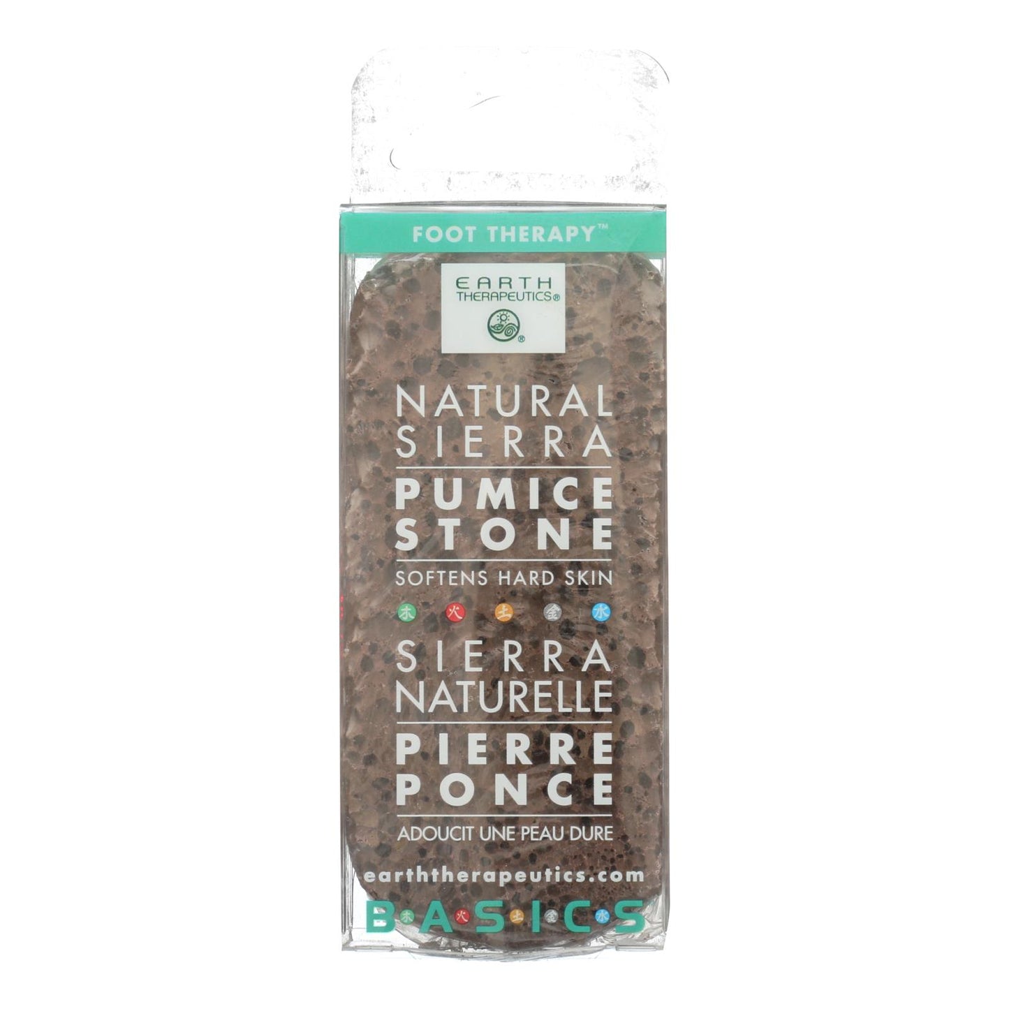 Earth Therapeutics Natural Sierra Pumice Stone - 1 Pumice Stone