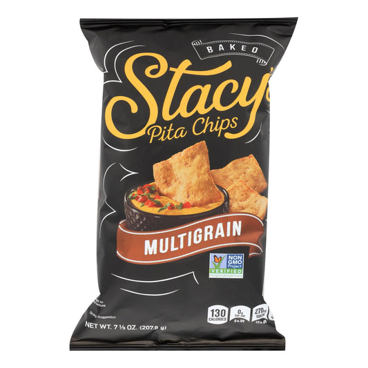 Stacey's Pita Chips - Multigrain - 7.33 Oz - Case Of 12