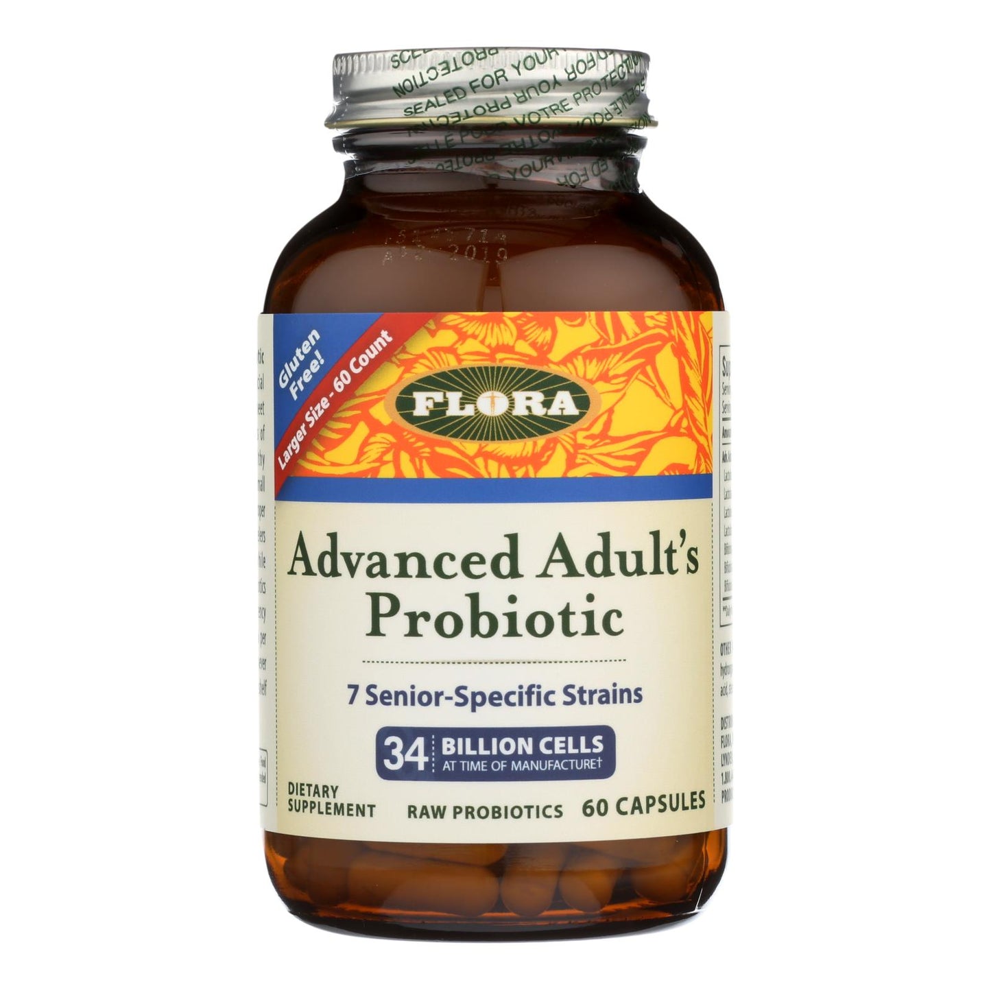 Flora Advanced Adult's Probiotic Dietary Supplement  - 1 Each - 60 Cap