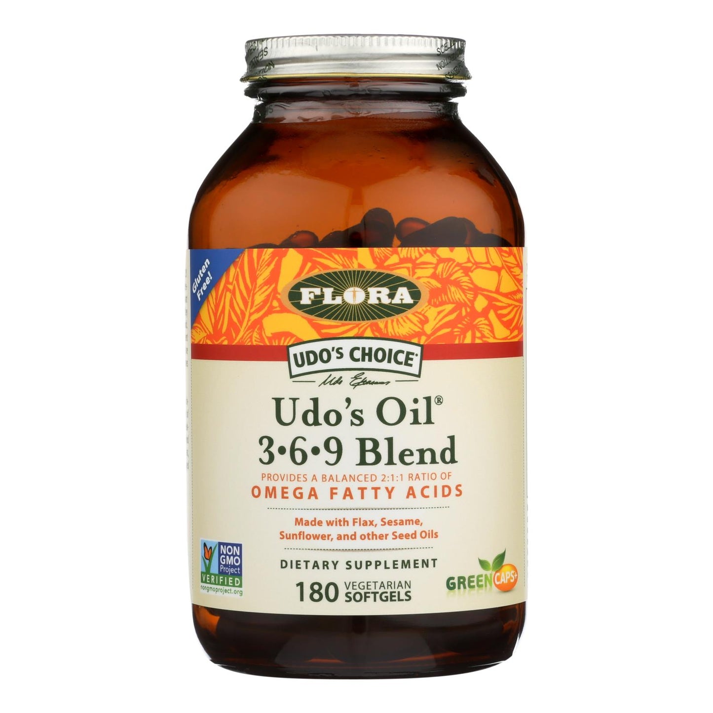 Flora Inc - Udo's Oil 369 Blend - Ea Of 1-180 Sgel