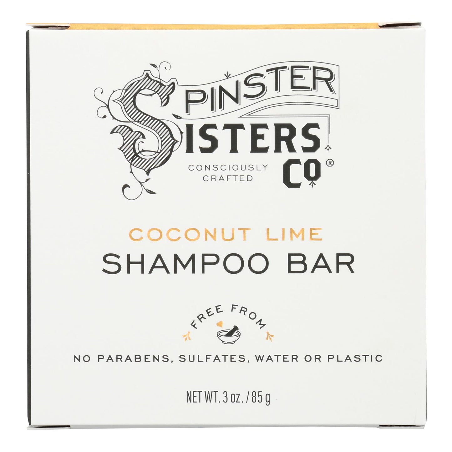 Spinster Sisters Company - Shampoo Bar Coconut Lime - 1 Each-3 Ounces