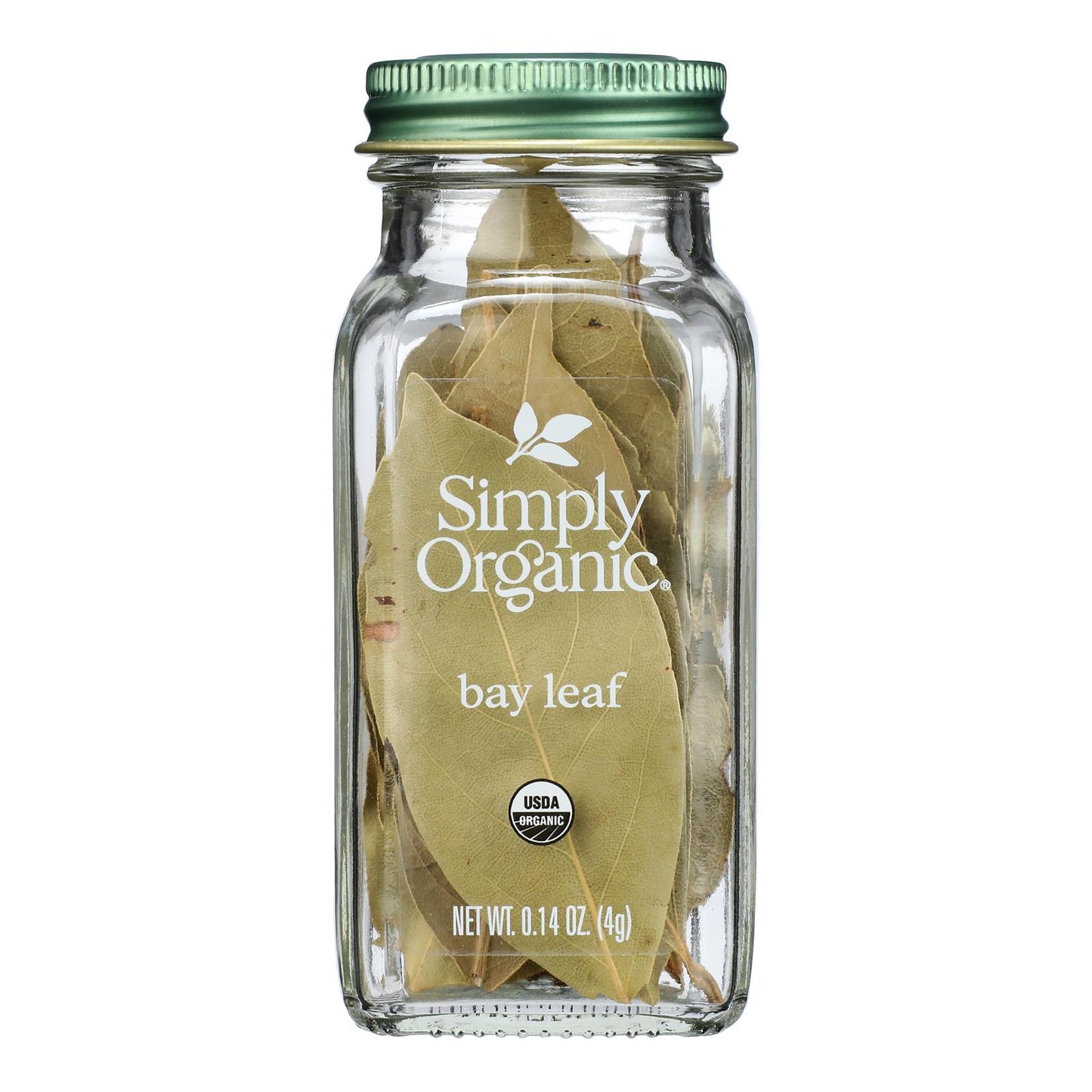 Simply Organic - Bay Leaf Organic - Case Of 6 - 0.14 Ounces